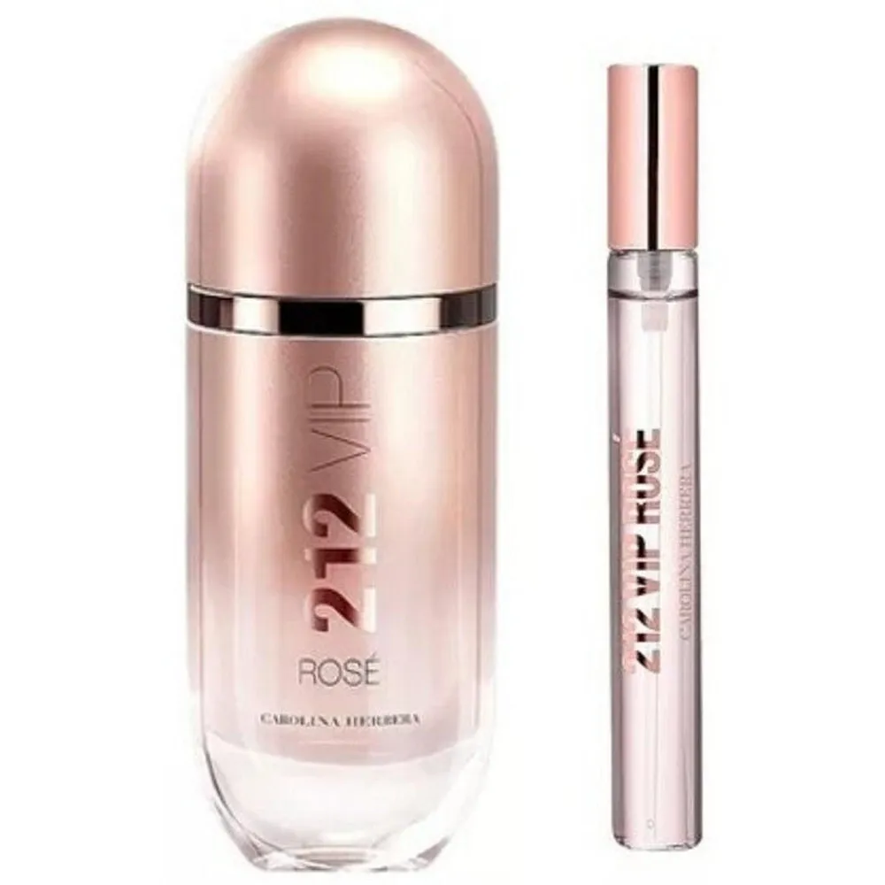 212 VIP Rosé 80 ml + EDP MINI parfüm nőknek 10 ml
