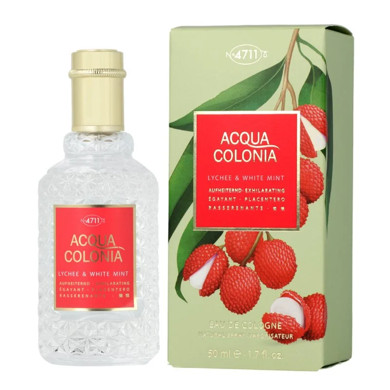 4711 Acqua Colonia Lychee & White Mint kölnivíz uniszex