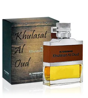 Al Haramain Khulasat Al Oud parfüm víz férfiaknak 100 ml