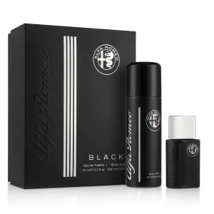 Alfa Romeo Alfa Romeo Black Eau de Toilette férfiaknak 15 ml + testpermet