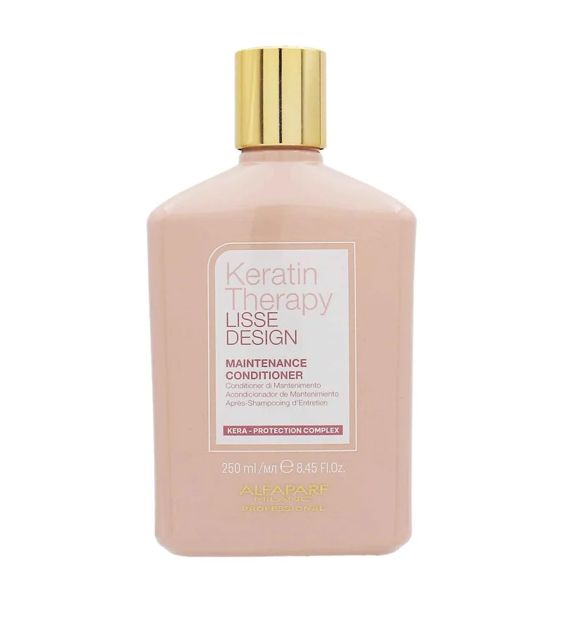 Milano Keratin Therapy Lisse Design gyengéd kondicionáló a haj fényéért és puhaságáért 250 ml