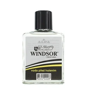 Alpa Windsor borotválkozás előtti víz