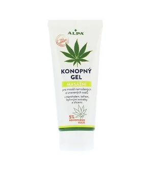 Alpa Cannabis Massage Gel masszázsgél