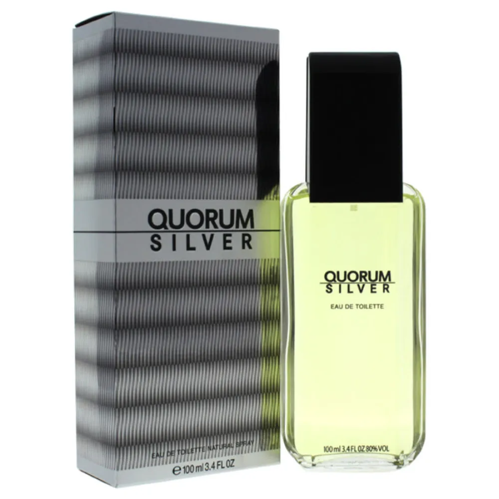 Quorum Silver eau de toilette 100 ml férfiaknak