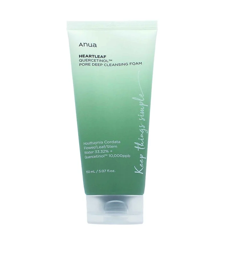 Heartleaf Quercetinol Pore Deep Cleansing Foam tisztító hab eltömődött pórusokra 150 ml