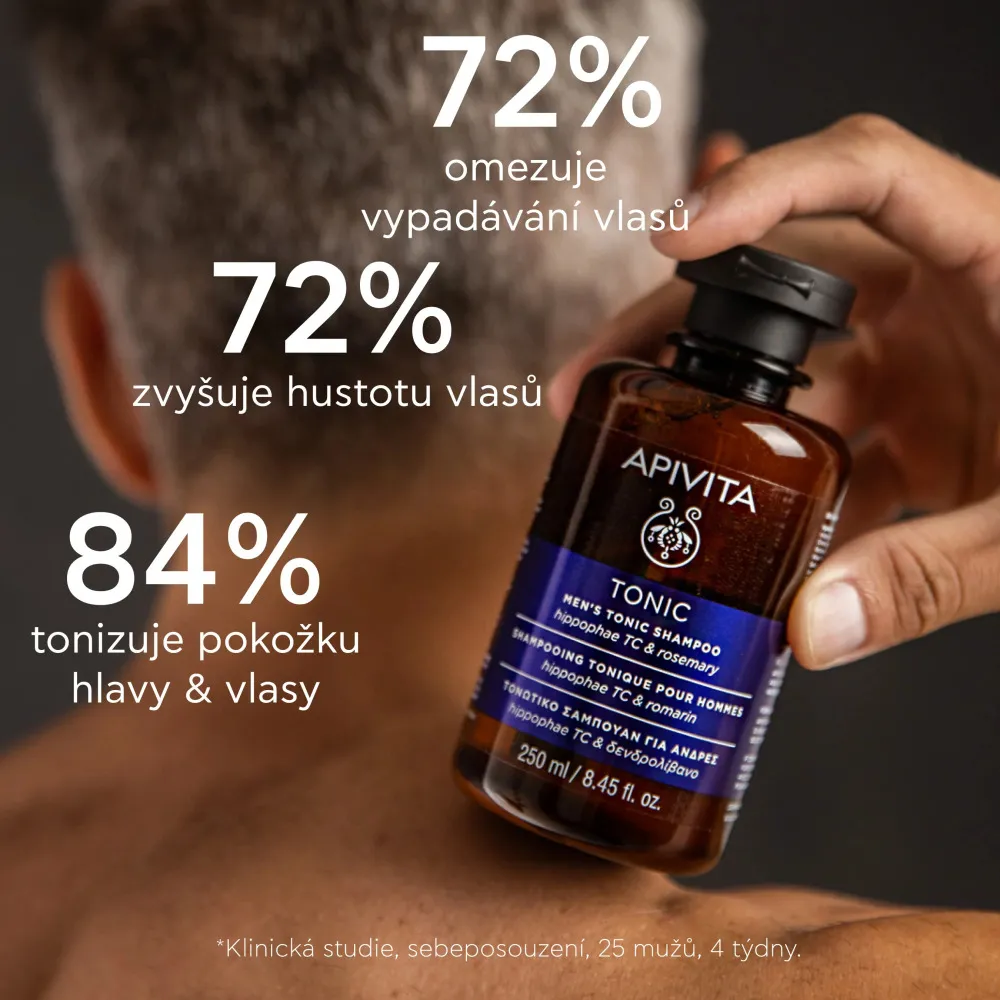 Hajhullás elleni tonizáló sampon férfiaknak 250 ml