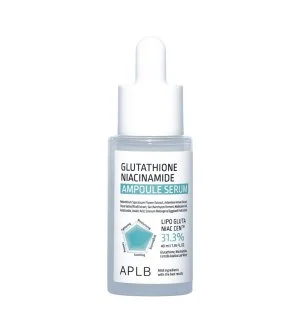 APLB Glutathione Niacinamide ampullás ragyogásfokozó arcszérum