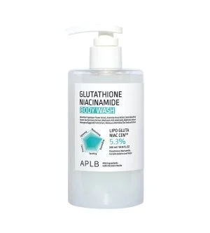 APLB Glutathione Niacinamide hidratáló és ragyogást adó tusfürdő