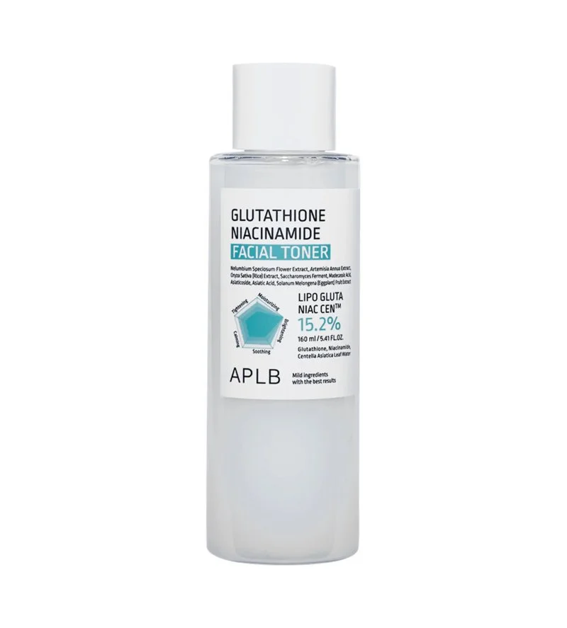 Glutathione Niacinamide hidratáló és ragyogásfokozó arctonik 160 ml