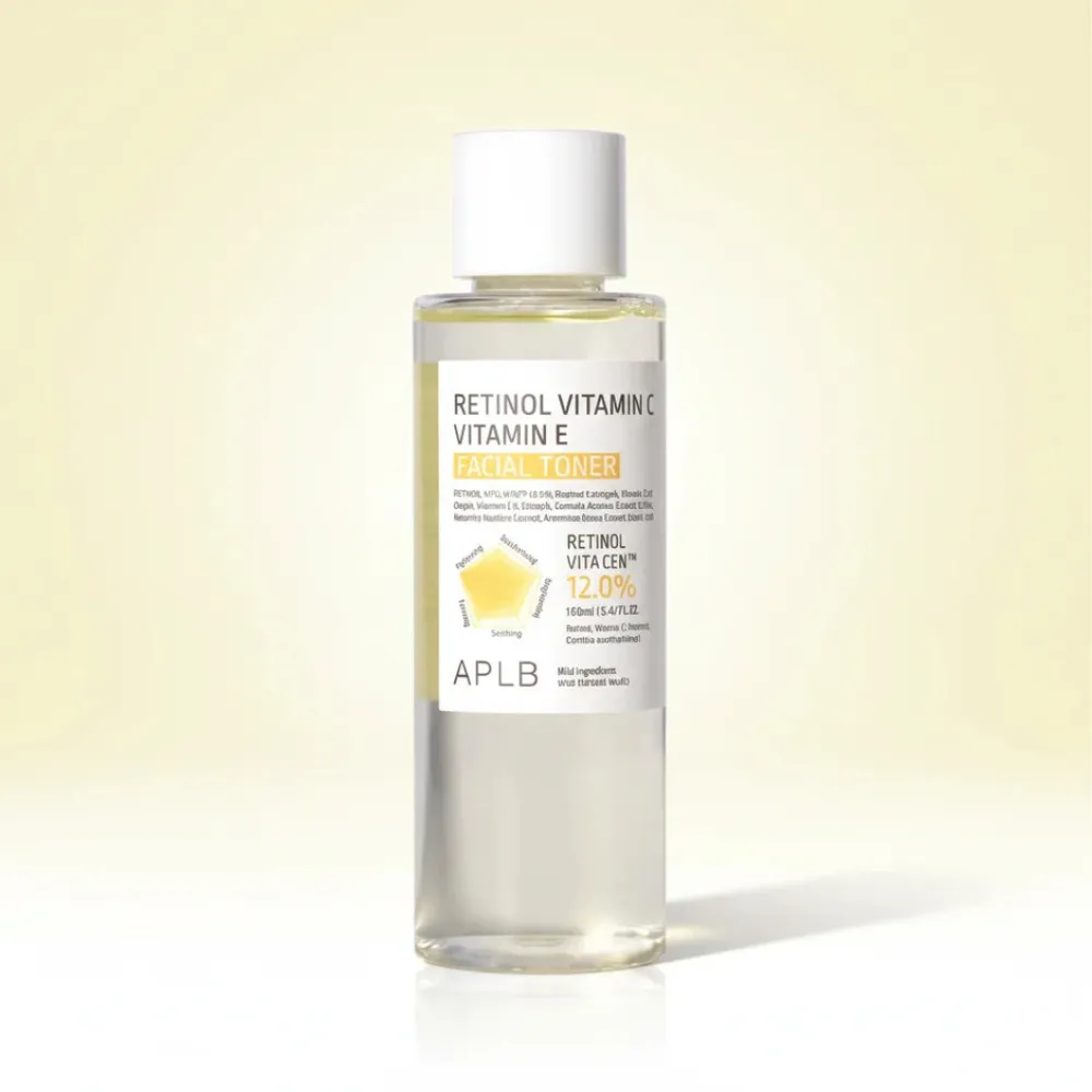 Retinolos, C- és E-vitaminos öregedésgátló arctonik 160 ml