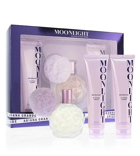 Moonlight ajándékszett 100 ml + testápoló krém 100 ml + tusfürdő parfümvíz nőknek