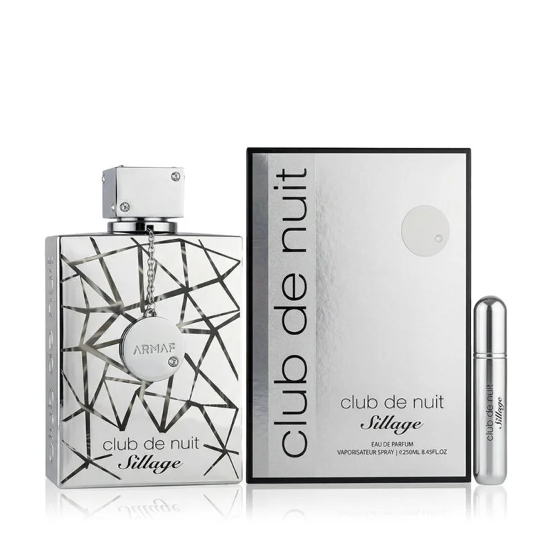 Club de Nuit Sillage Eau de Parfum uniszex 250 ml + utántölthető zsebspray 5 ml