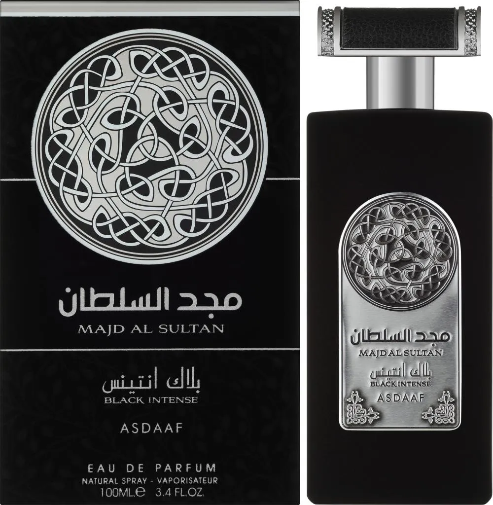 Asdaaf Majd Al Sultan Black Intense Eau de Parfum uniszex