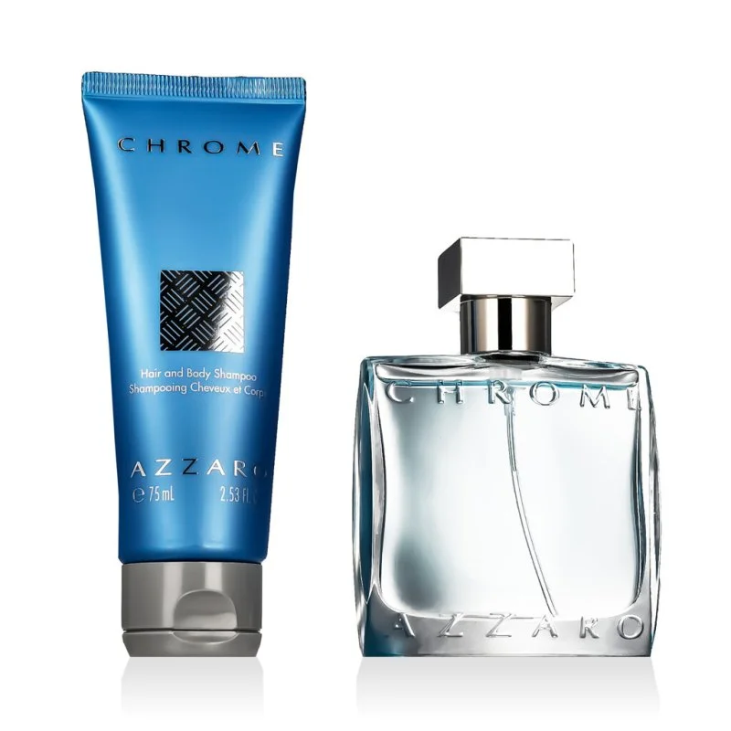 Chrome Eau de Toilette férfiaknak 50 ml + tusfürdő 75 ml