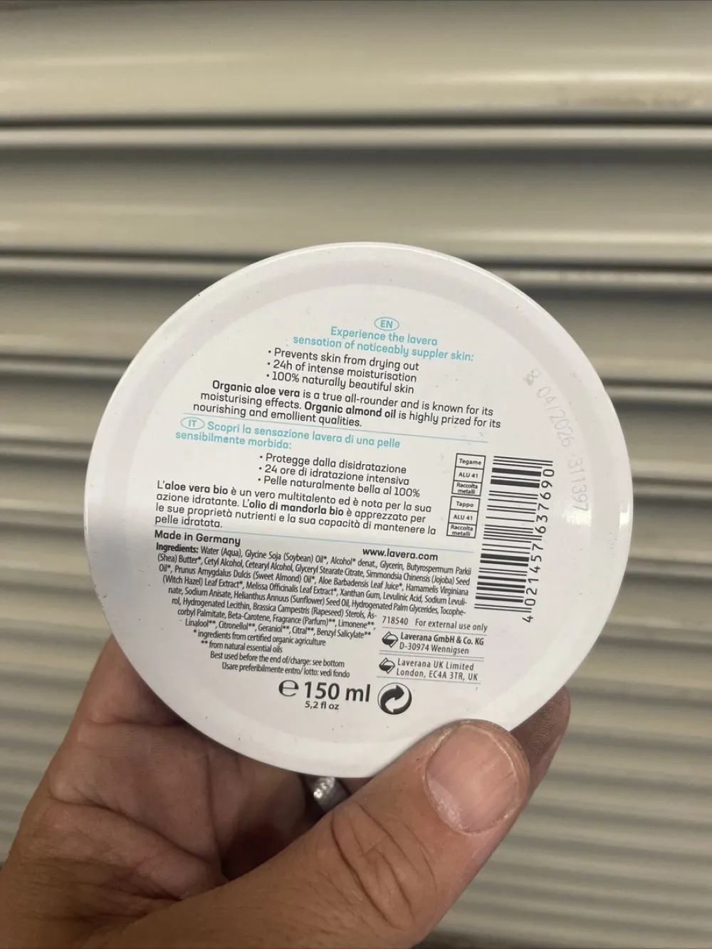 Lavera Basis univerzális krém 150 ml