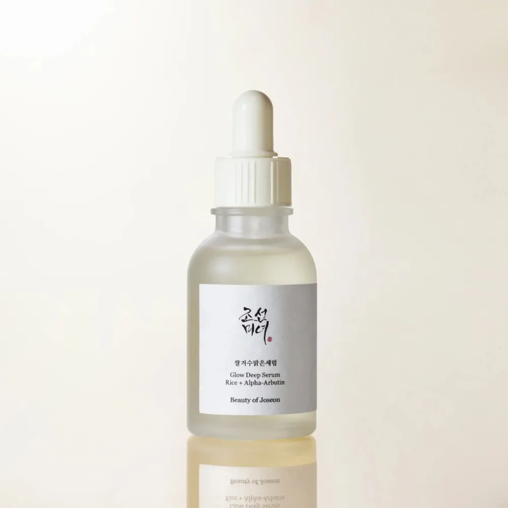 Glow Deep Serum Rice + Arbutin ragyogást adó szérum a bőrtónus egységesítésére 30 ml