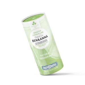 Sensitive szilárd dezodor (40 g) - citrom és lime - szódabikarbóna nélkül