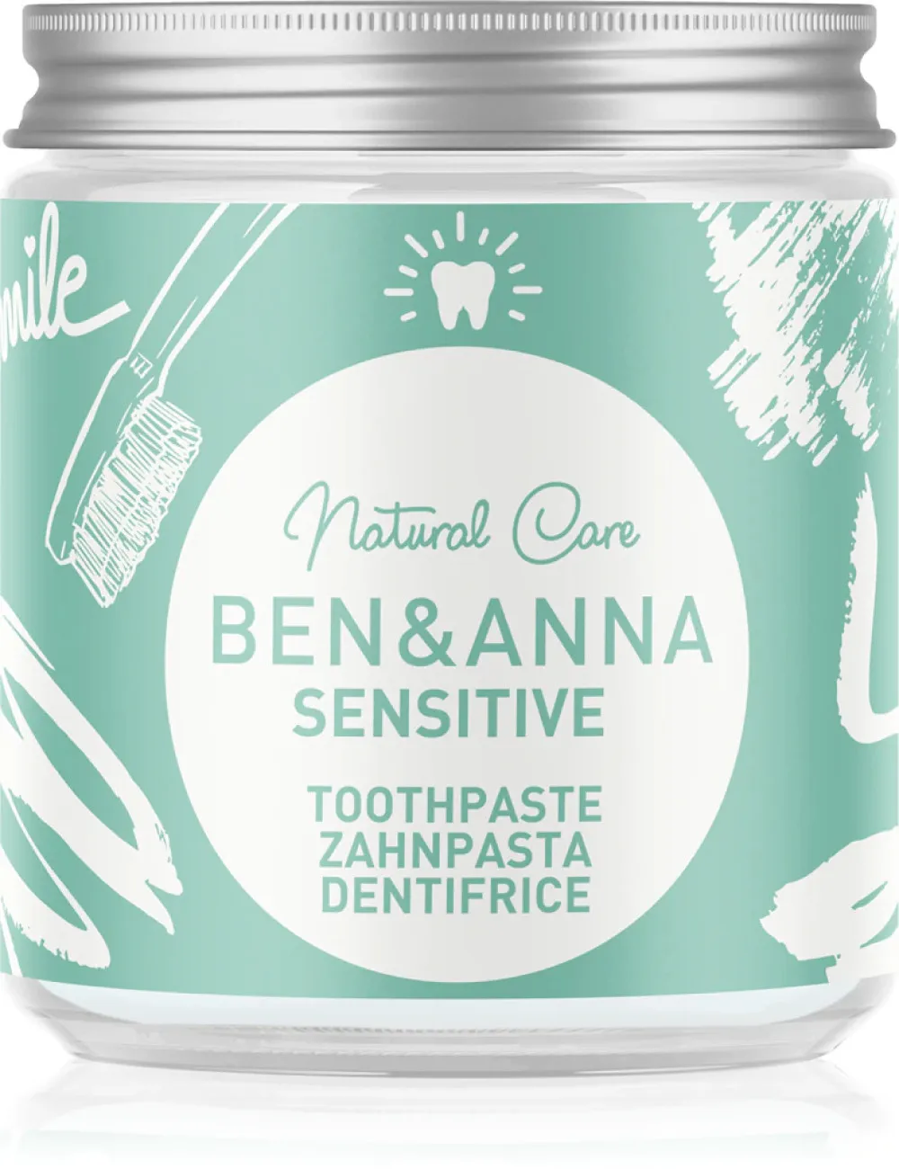 Ben & Anna Fogkrém érzékeny fogakra Sensitive (100 ml)