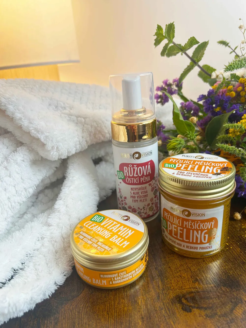 Bio ápoló körömvirágos peeling 120 ml