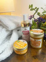 Bio ápoló körömvirágos peeling 120 ml