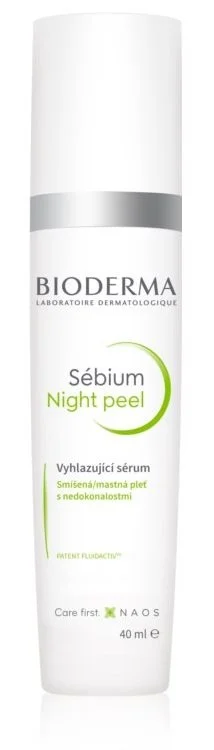 Sébium Night Peel éjszakai hámlasztó szérum bőrhibák ellen 40 ml