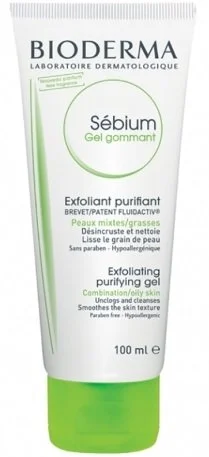 Bioderma Sébium tisztító peeling zsíros és kombinált bőrre