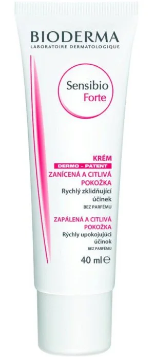 Bioderma Sensibio Forte azonnali nyugtató arcápoló égő érzés és bőrpír esetén