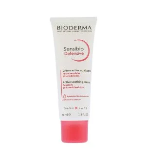 Bioderma Sensibio Defensive aktív nyugtató krém könnyű textúrával