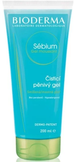 Bioderma Sébium tisztító gél kombinált és zsíros bőrre