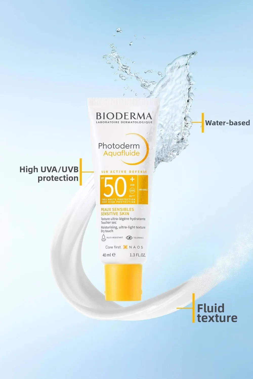 Photoderm Aquafluide hidratáló napozókrém SPF50+ 40 ml
