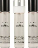 Bleu de Chanel EDP utántöltő permetezővel 20 ml + EDP utántöltő 2 x 20 ml M 60 ml