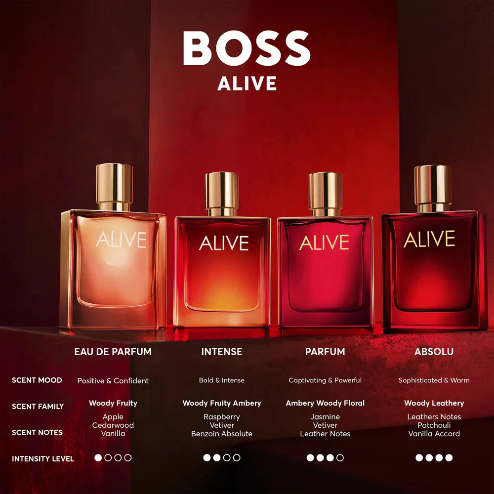 Boss Alive Intense Eau de Parfum nőknek 80 ml