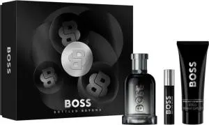 Hugo Boss Boss Boss Bottled Beyond 100 ml + EDP mini 10 ml + zuhanygél 100 ml eau de parfum férfiaknak
