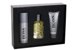 Boss Bottled ajándékszett eau de toilette 100 ml + tusfürdő 100 ml + dezodor férfiaknak