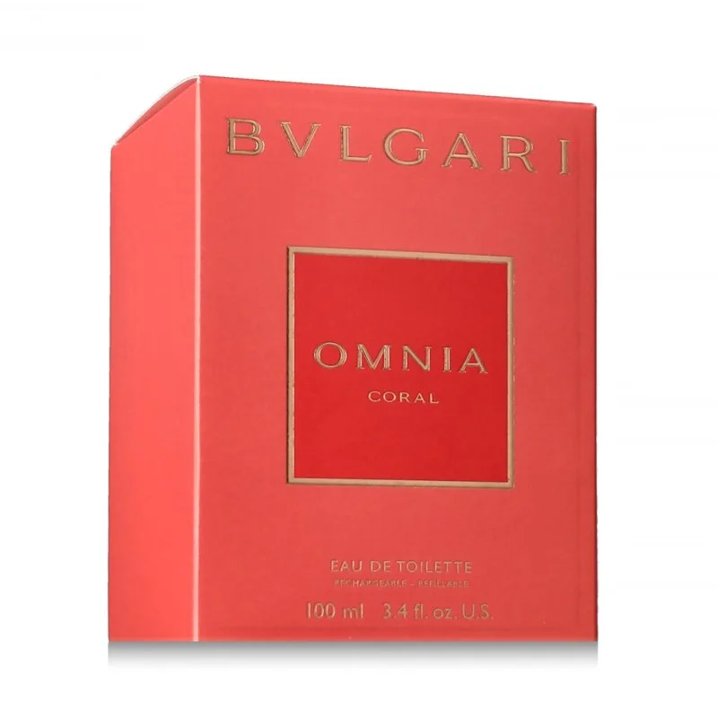 Omnia Coral utántölthető női eau de toilette 100 ml