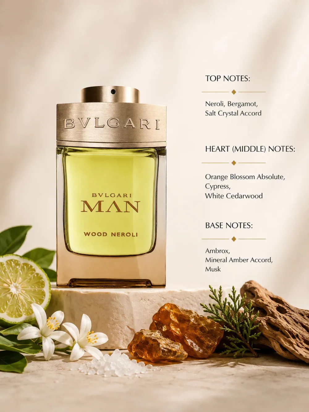 Man Wood Neroli parfémovaná voda pro muže 60 ml