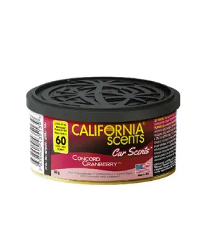 California Scents Car Scents Concord Cranberry autóillatosító 42 g