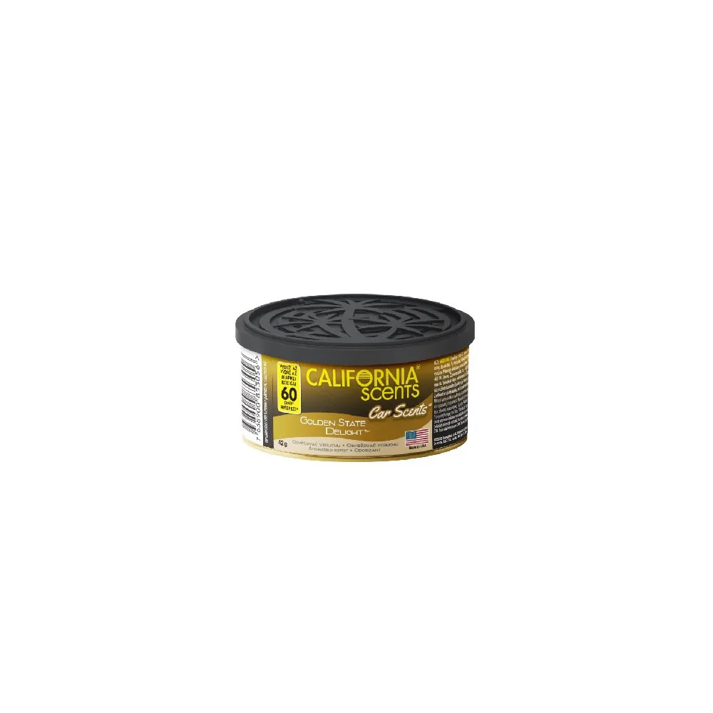Car Scents Golden State Delight vůně do auta pro ženy 42 g