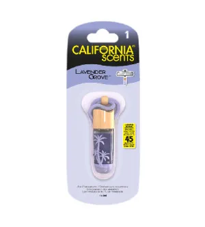 California Scents Hanging Vial Lavender Grove autóillatosító 5 ml