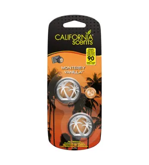 California Scents California Scents Mini Diffuser Monterey Vanilla vůně do auta pro ženy