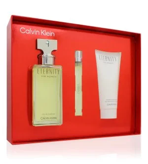 Calvin Klein Eternity ajándékcsomag 100 ml + testápoló tej 100 ml + parfümvíz parfümvíz nőknek