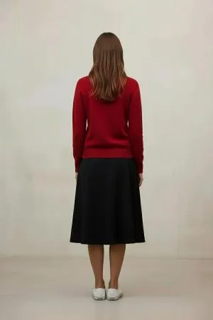 Ecoalf Caqui Knit Red