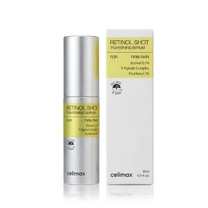 Celimax Retinol Shot bőrfeszesítő szérum a bőr feszességéért