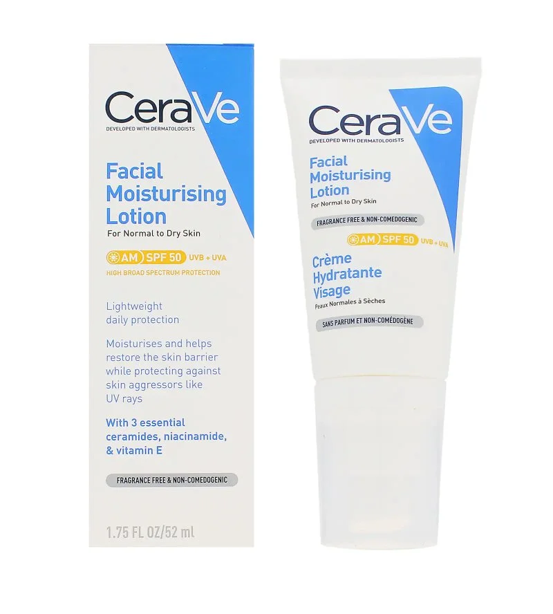 Facial Moisturising Lotion hidratáló arcápolás SPF 50 52 ml