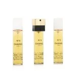 Chanel No 5 utántöltő 2 x 20 ml + EDP szórófejes utántöltő eau de parfum nőknek 20 ml