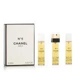 Chanel No 5 utántöltő 2 x 20 ml + EDP szórófejes utántöltő eau de parfum nőknek 20 ml