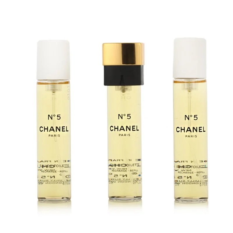 Chanel No 5 3 x 20 ml zsebspray utántöltő női toalettvíz