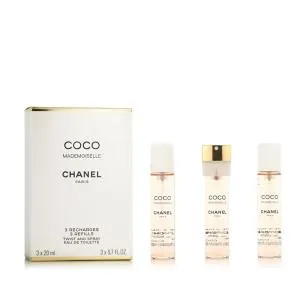 Chanel Coco Mademoiselle EDT utántöltő 2 x 20 ml + EDT utántöltő permetezővel 20 ml W