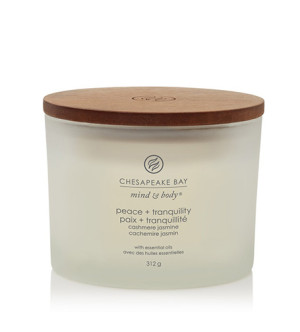 Chesapeake Bay Peace + Tranquility vonná svíčka se 3 knoty pro muže