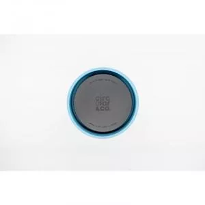 Circular Cup (227 ml) - krém/türkiz - eldobható papírpoharakból